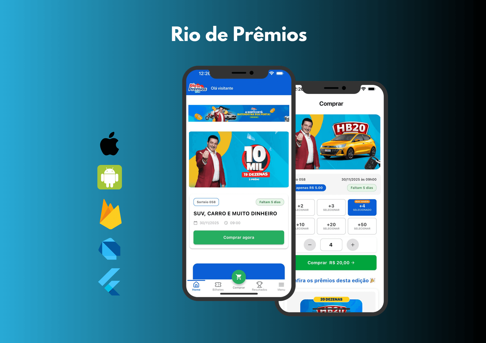 Screenshot do Rio de Prêmios